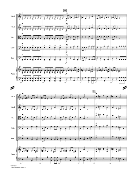 The Christmas Train - Conductor Score (Full Score)