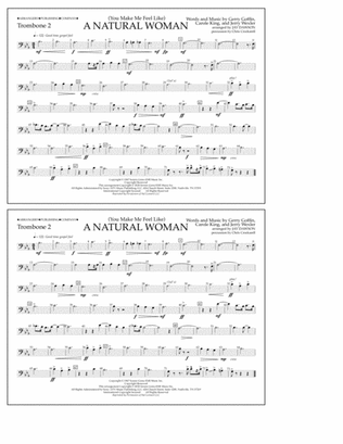 (You Make Me Feel Like) A Natural Woman (arr. Jay Dawson) - Trombone 2