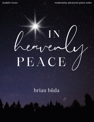 Book cover for In Heavenly Peace - Christmas Piano solos