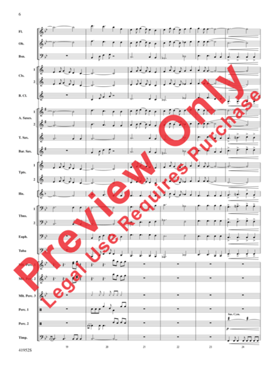 Furaha! Concert Band scores gallery preview page 6