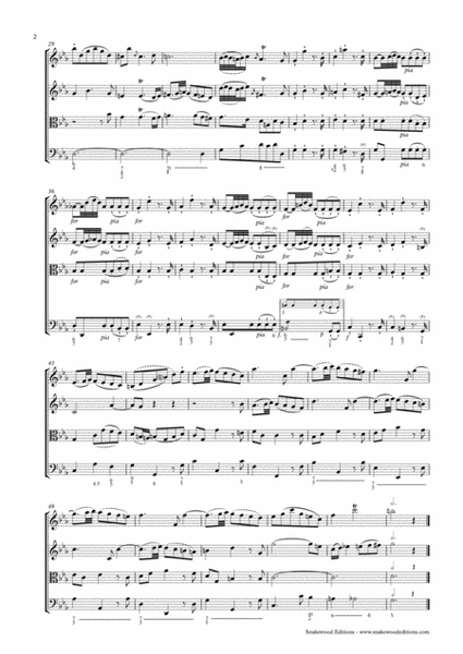 Goldberg – Sonata for 2 violins, viola and continuo in C minor