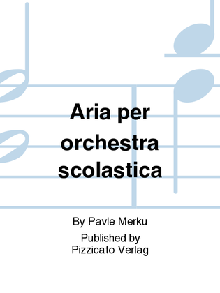 Aria per orchestra scolastica