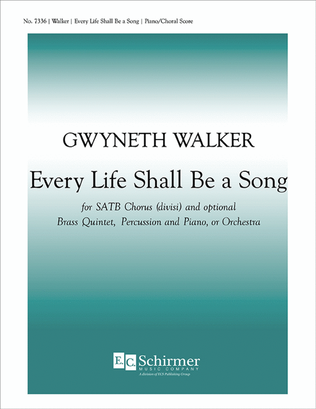 Book cover for Every Life Shall Be a Song