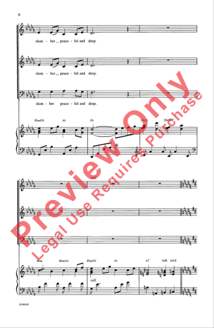 Still, Still, Still 3-Part scores gallery preview page 6
