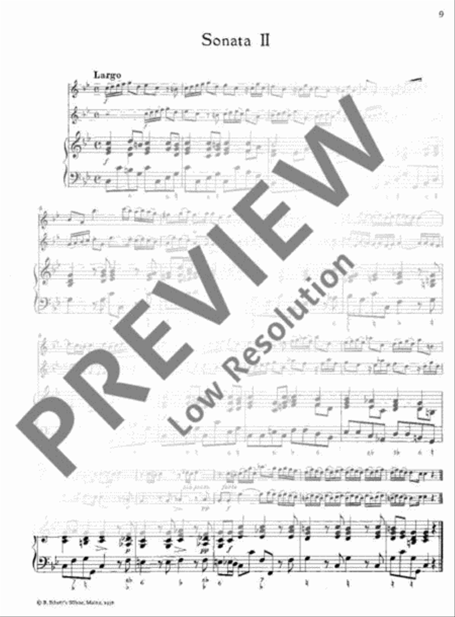 Six Sonatas Cello scores gallery preview page 10