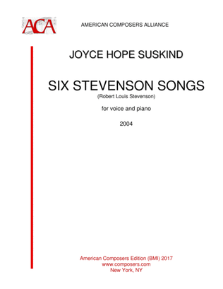 [Suskind] Six Stevenson Songs