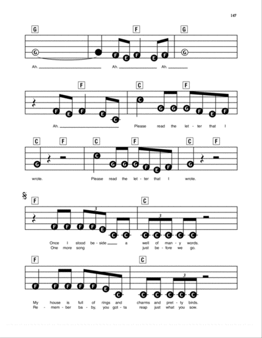 Please Read The Letter Electronic Keyboard scores gallery preview page 2