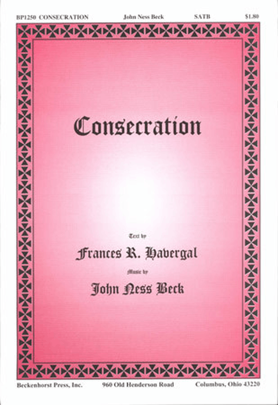 Consecration 4-Part scores gallery preview page 1