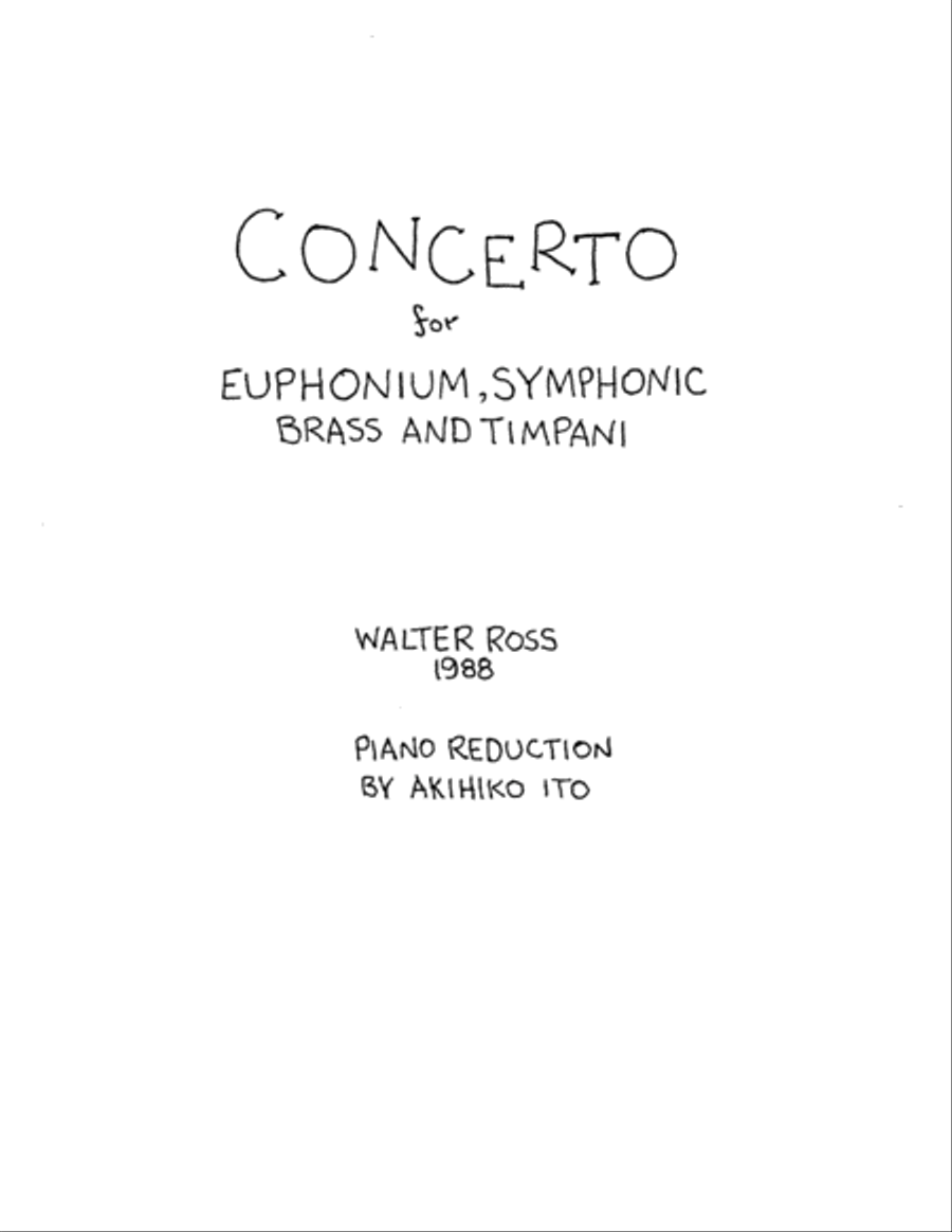 Concerto Euphonium scores gallery preview page 2