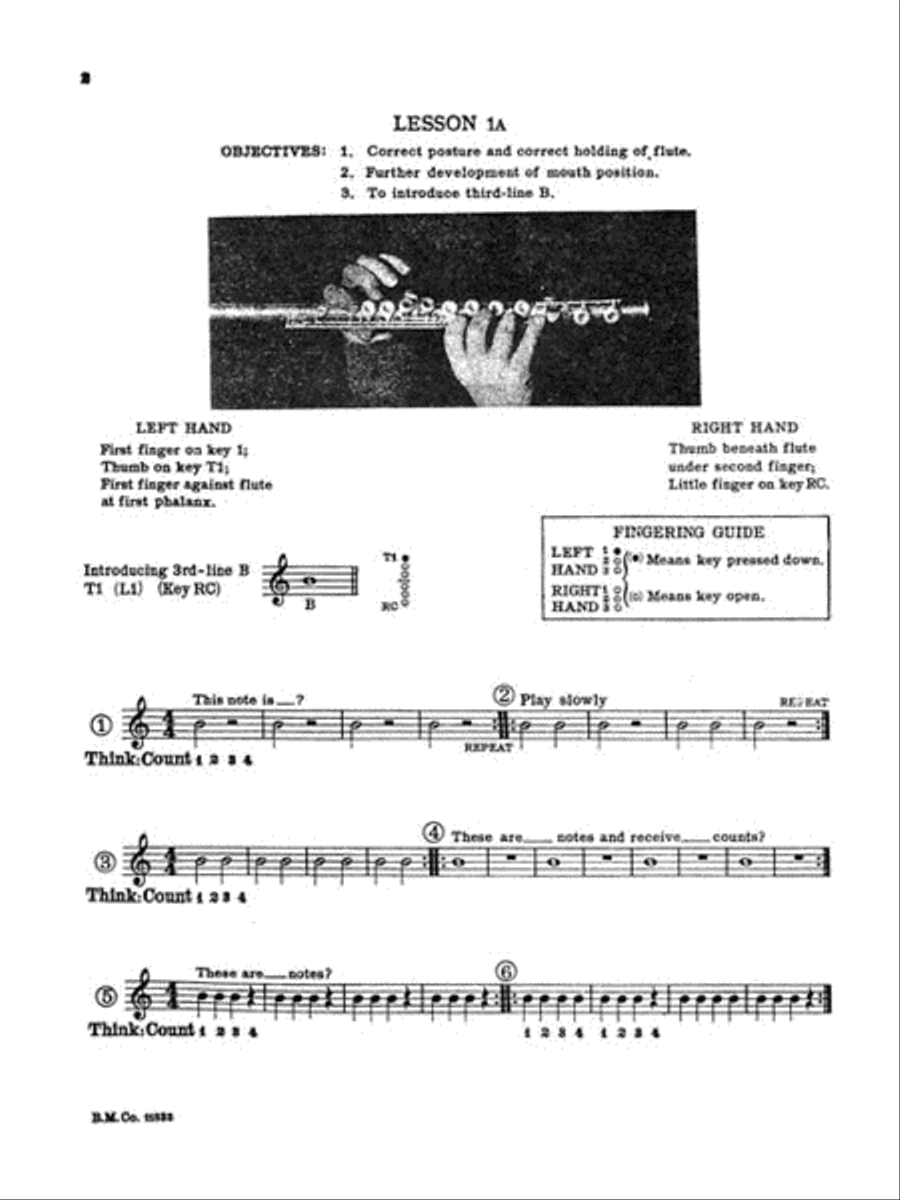 A Tune a Day – Flute Concert Band Methods scores gallery preview page 2
