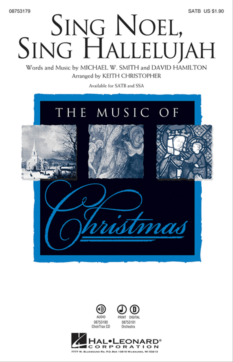Sing Noel, Sing Hallelujah 4-Part scores gallery preview page 1