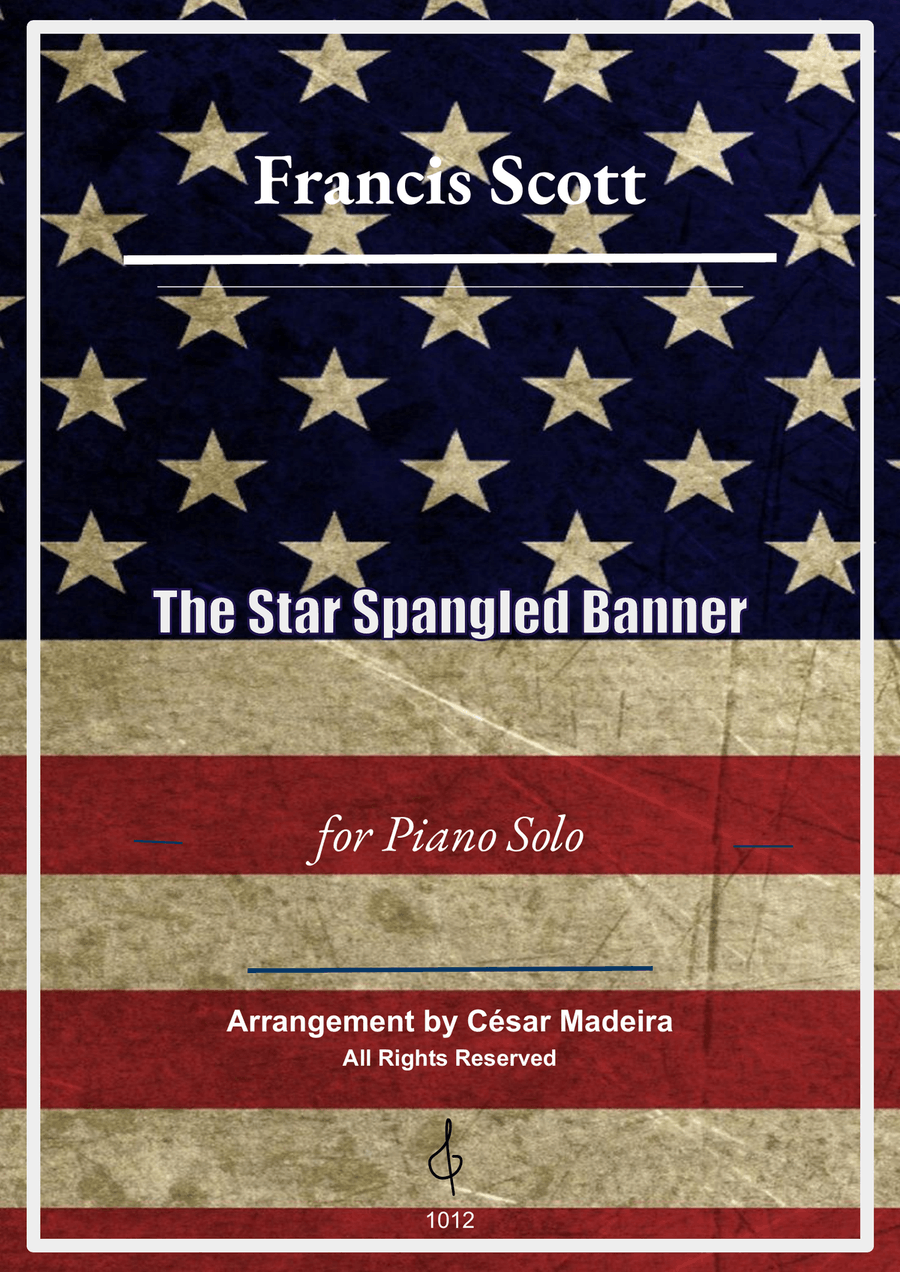 The Star Spangled Banner Piano Solo scores gallery preview page 1
