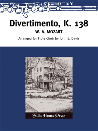 Book cover for Divertimento K.138