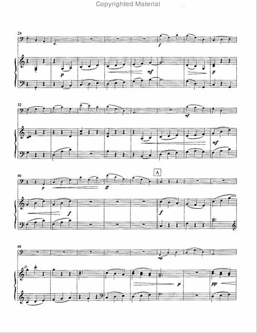 Concerto for Euphonium Concerto for Euphonium Euphonium scores gallery preview page 7