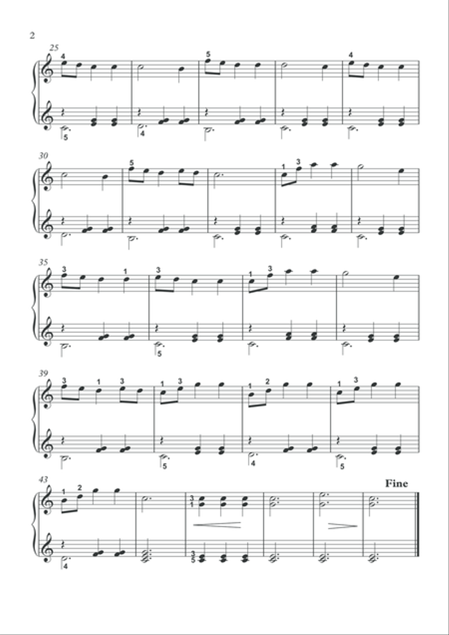 Magazine Musical Selected piano works by Anton Schmoll Easy Piano scores gallery preview page 3