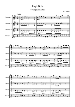 Jingle Bells - Trumpet Quartet