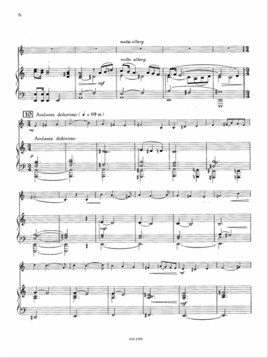 Concerto for Horn and Piano Piano Accompaniment scores gallery preview page 3