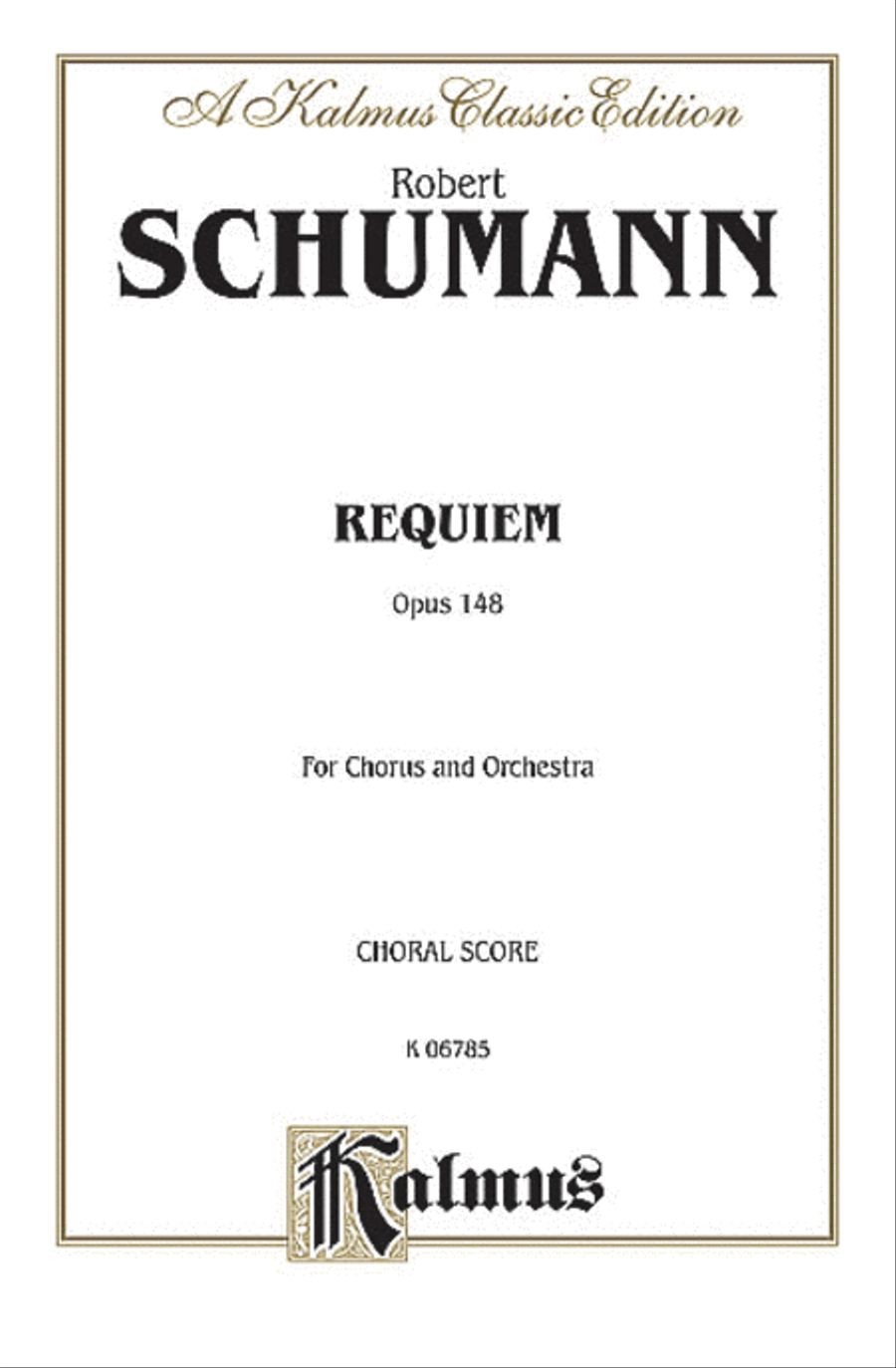 Requiem, Op. 148