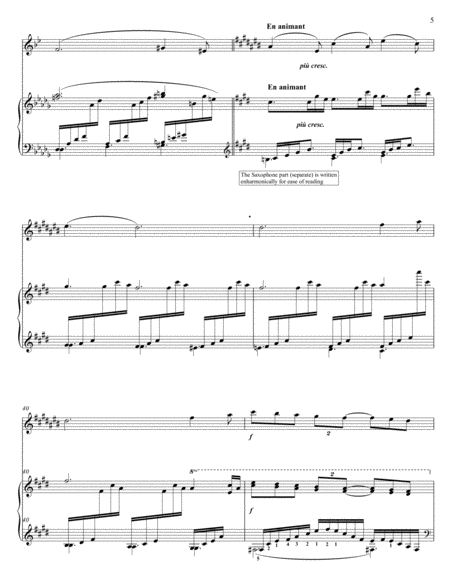 Debussy - Clair de Lune, for Alto Saxophone and Piano