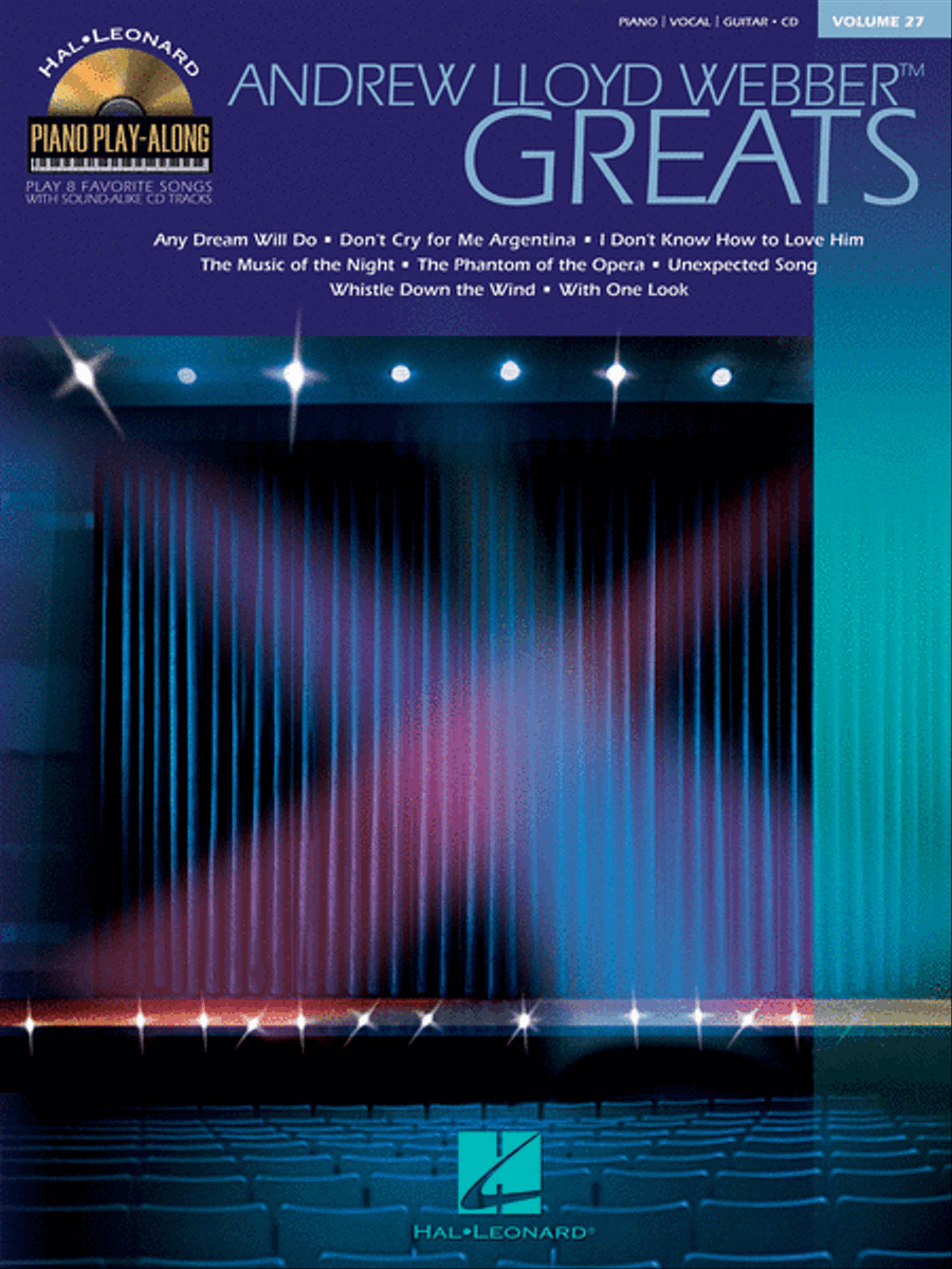 Andrew Lloyd Webber Greats Piano, Vocal, Guitar scores gallery preview page 1