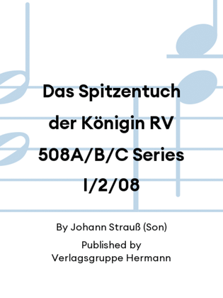 Book cover for Das Spitzentuch der Königin RV 508A/B/C Series I/2/08