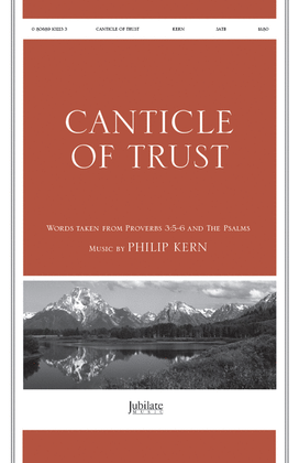 Book cover for Canticle of Trust