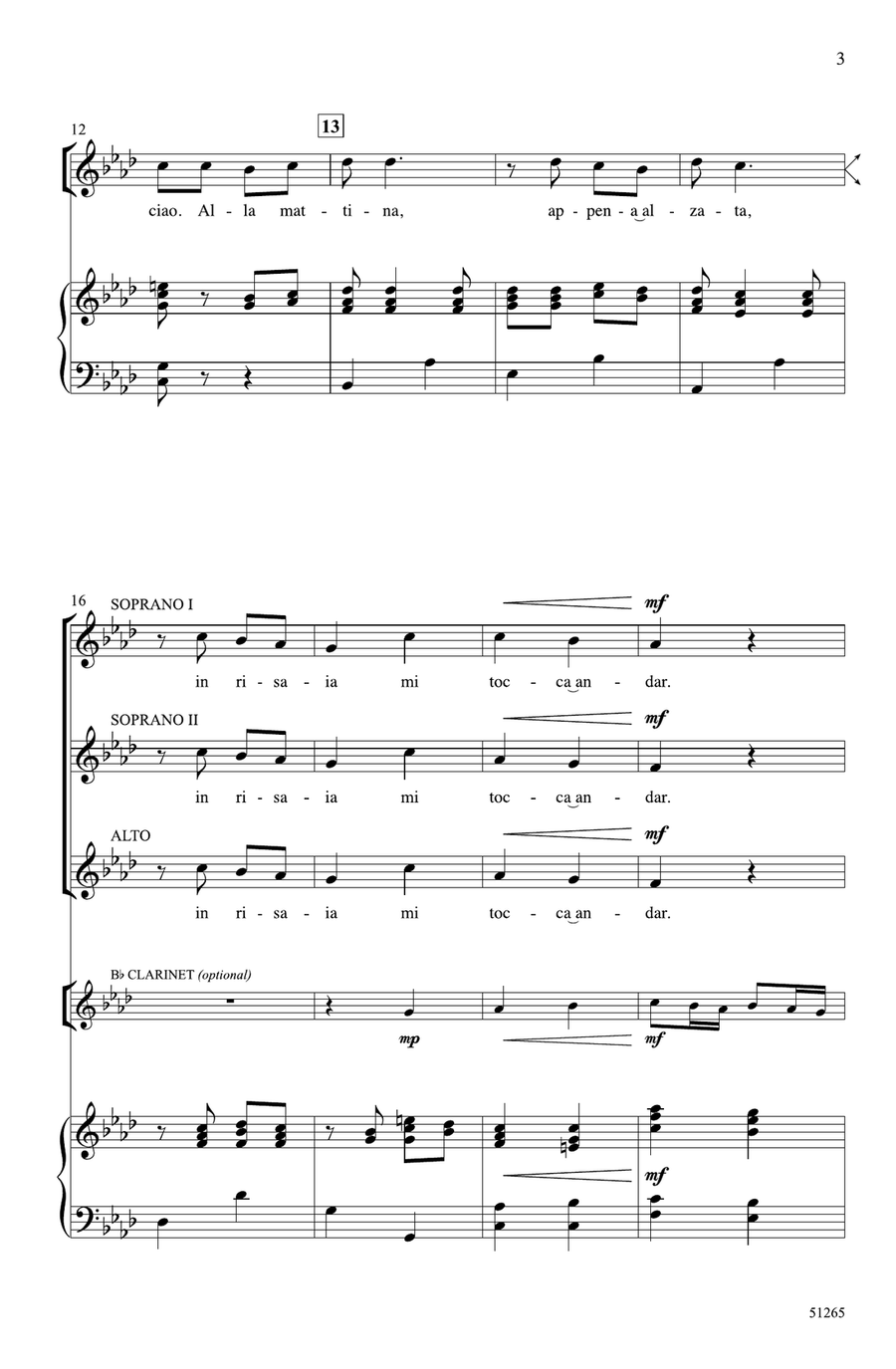 Bella Ciao Choir scores gallery preview page 2