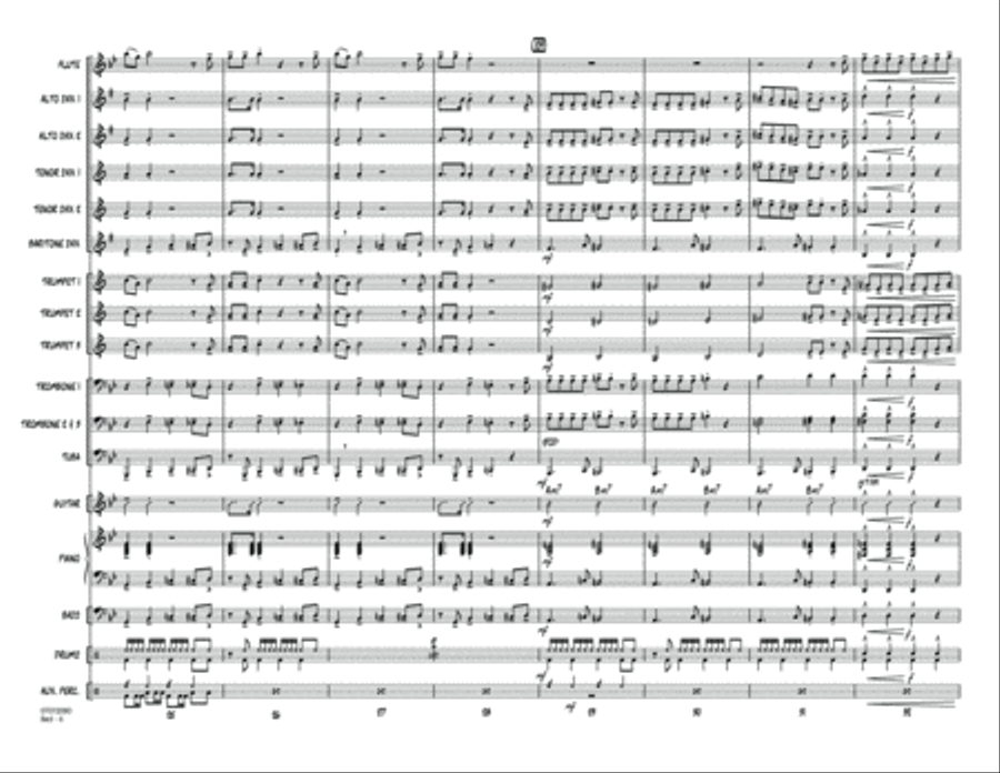 Bad - Conductor Score (Full Score) Jazz Ensemble scores gallery preview page 5