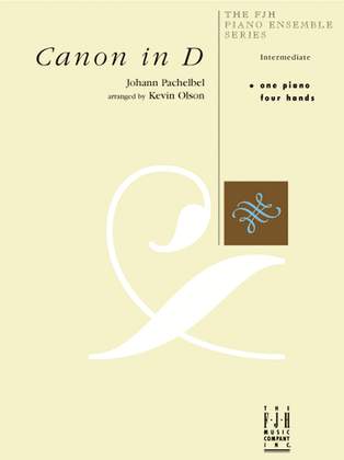 Book cover for Canon in D