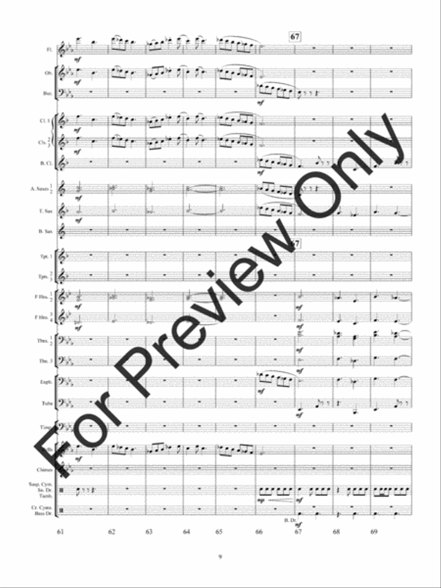 Celtic Song and Celebration Concert Band scores gallery preview page 12