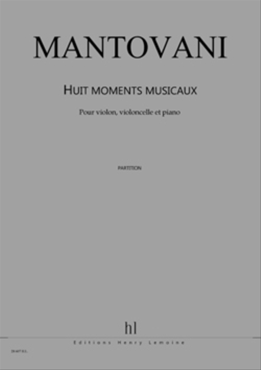 Moments musicaux (8) Piano Trio scores gallery preview page 1