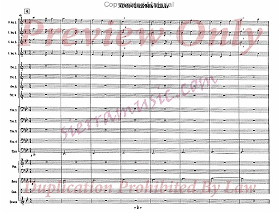 Christmas Medley Christmas Medley Jazz Ensemble scores gallery preview page 7
