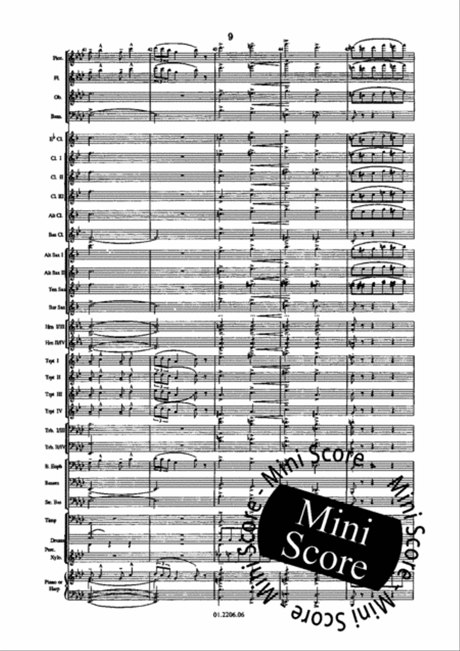 Glenn Plays Afer The Ball Concert Band scores gallery preview page 13