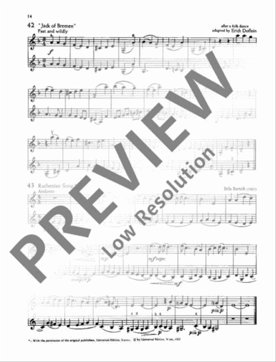 The Doflein Method The Doflein Method Violin scores gallery preview page 15