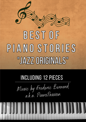 Book cover for Best of Piano Stories, Sheet Music Book - Jazz Originals