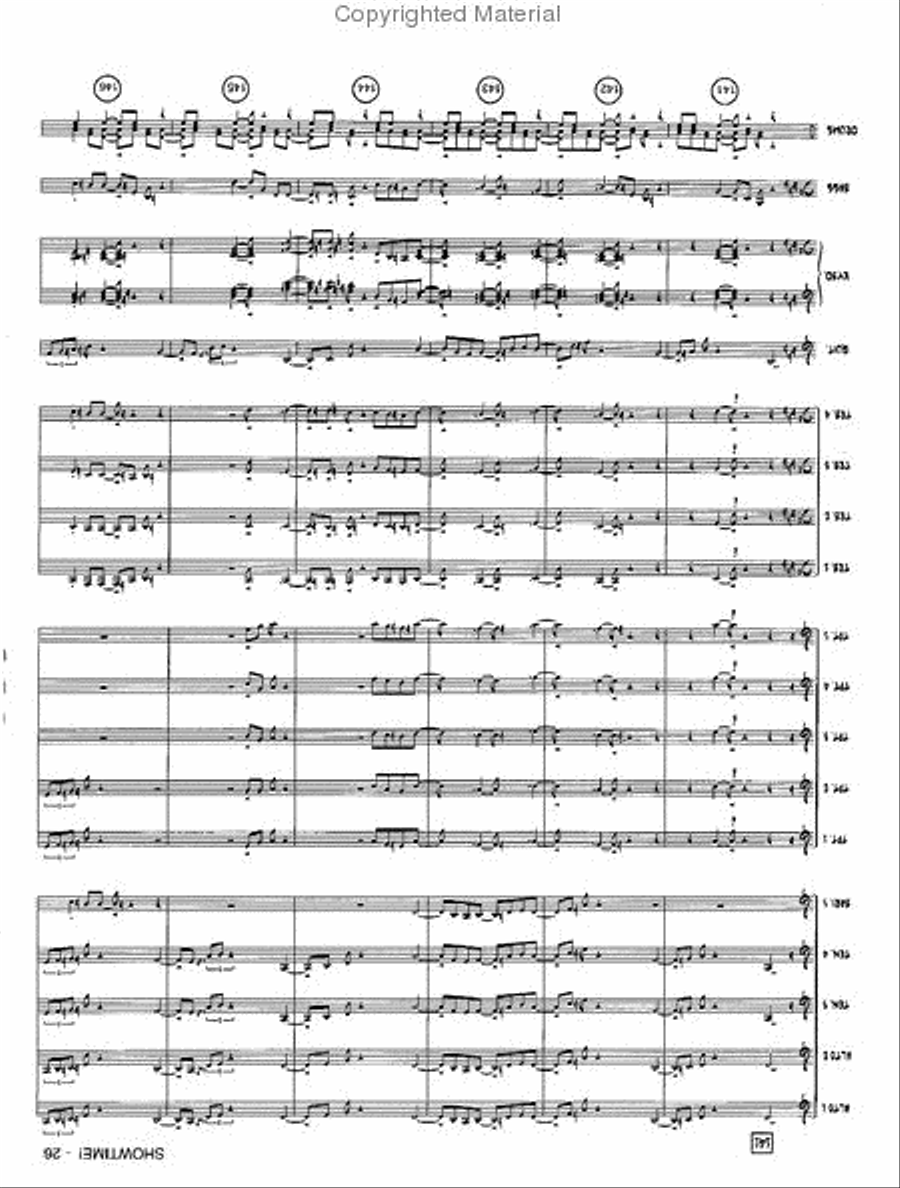 Showtime! Jazz Ensemble scores gallery preview page 25