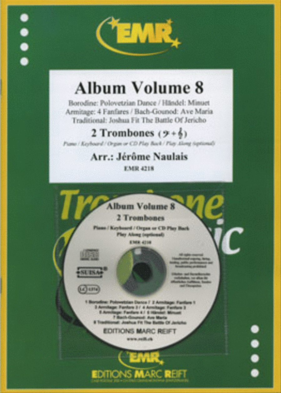 Album Volume 8 Trombone Duet scores gallery preview page 1