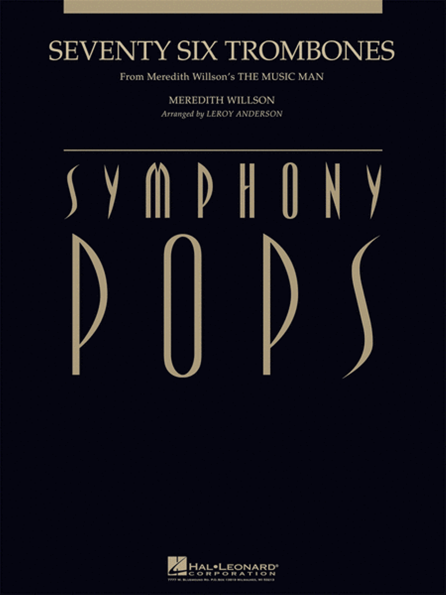 Seventy Six Trombones Full Orchestra scores gallery preview page 1