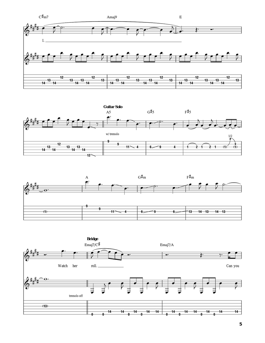 Pyro Acoustic Guitar scores gallery preview page 5