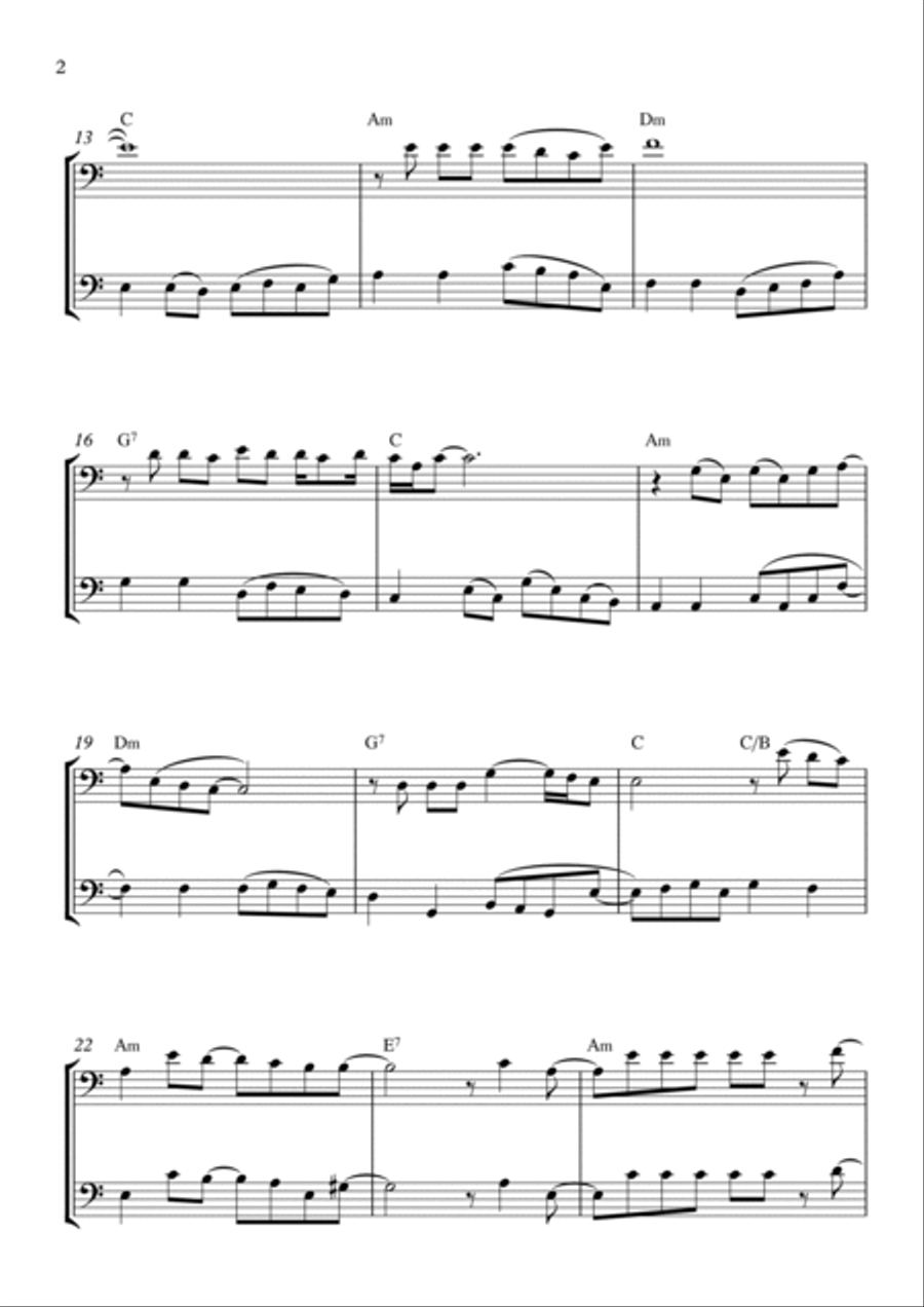Flowers Brass Duet scores gallery preview page 2