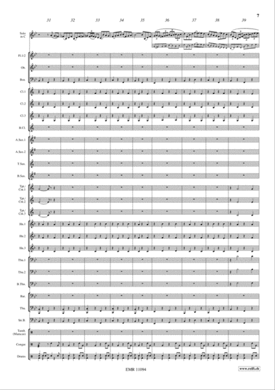 Tico-Tico Concert Band scores gallery preview page 8