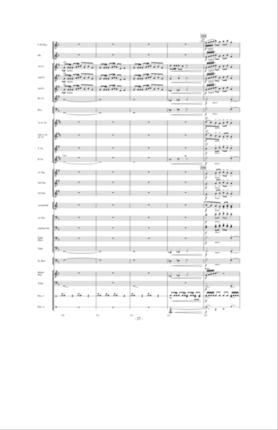 Flight of Valor Concert Band scores gallery preview page 26