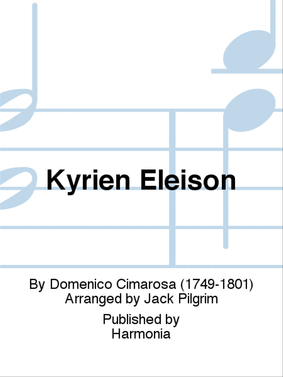 Kyrien Eleison 4-Part scores gallery preview page 1