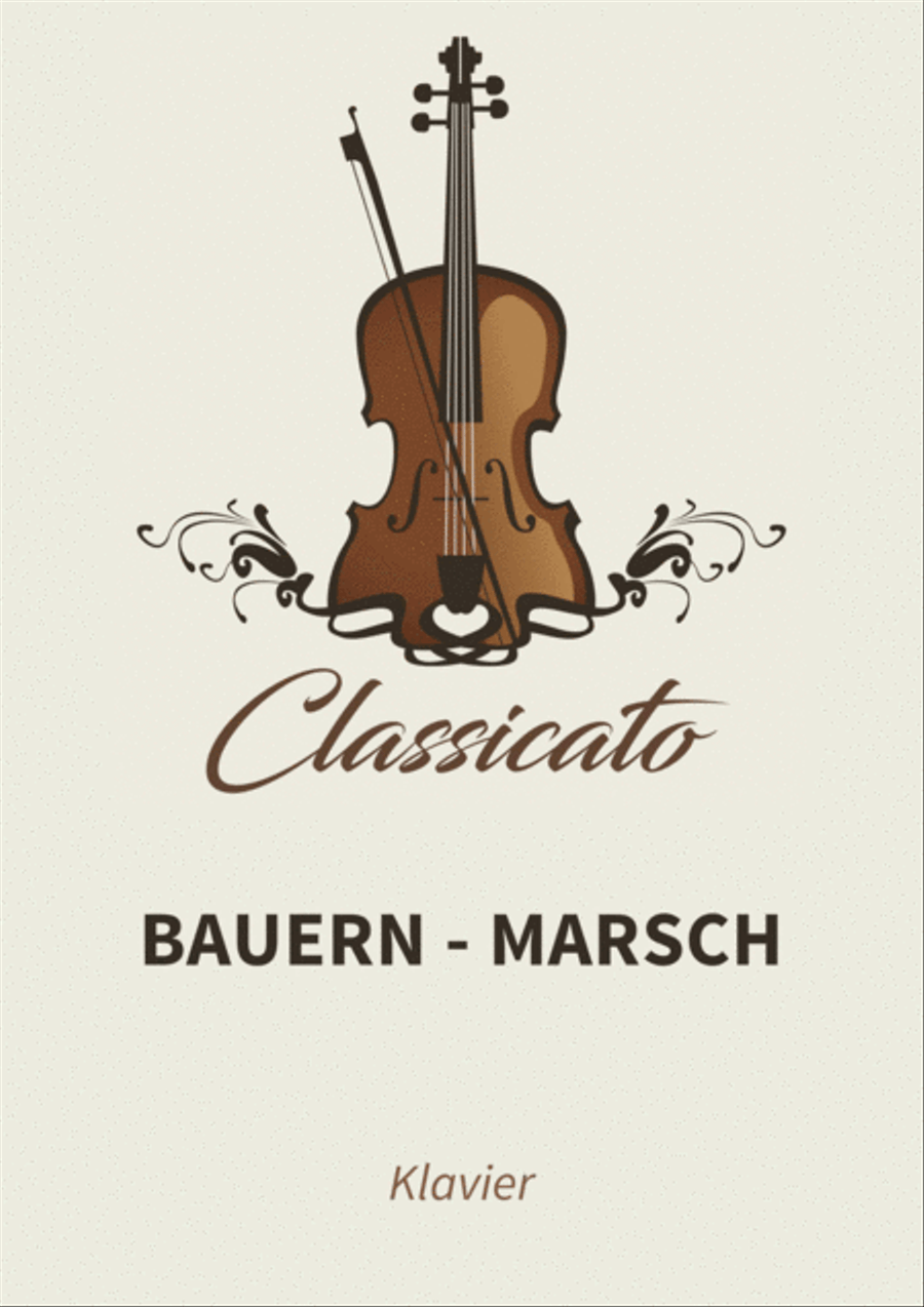 Bauern - Marsch Bauern - Marsch Piano scores gallery preview page 1