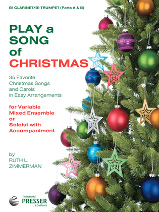 Book cover for Play A Song Of Christmas, Clarinet or Trumpet