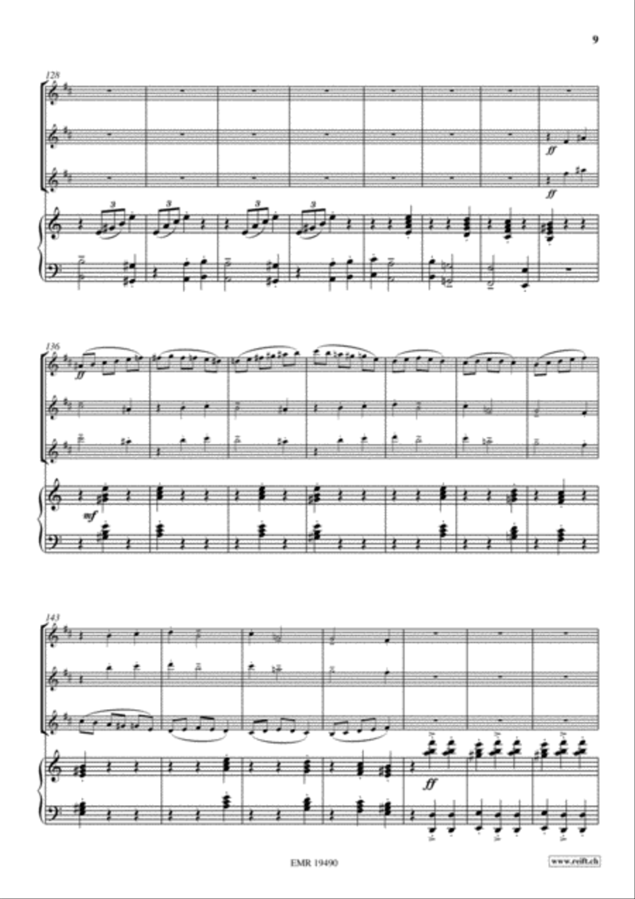 Intermedio Intermedio Clarinet scores gallery preview page 9