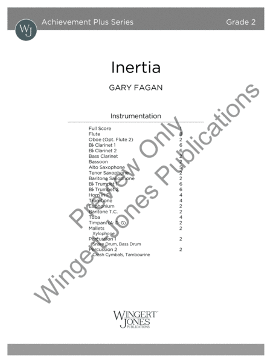 Inertia Concert Band scores gallery preview page 2