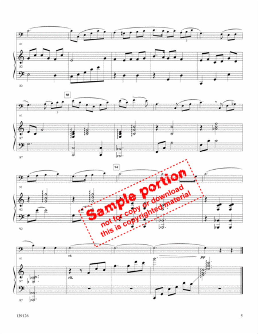 The Old Rugged Cross The Old Rugged Cross Trumpet scores gallery preview page 4