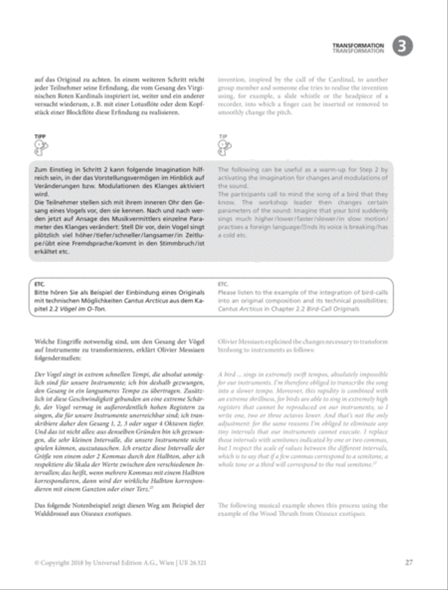 Olivier Messiaen: Oiseaux exotiques Textbook scores gallery preview page 8