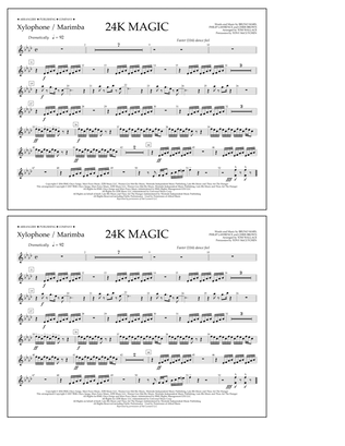 24K Magic - Xylophone/Marimba